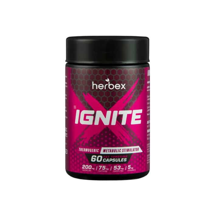 Herbex Ignite X Thermogenic Fat Burner - 60 Caps