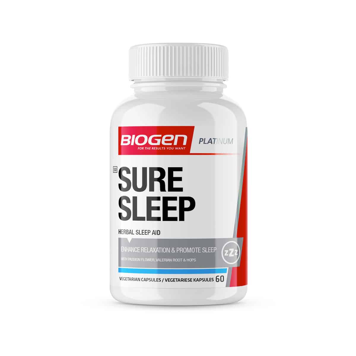 Biogen Sure Sleep - 60 Vegecaps