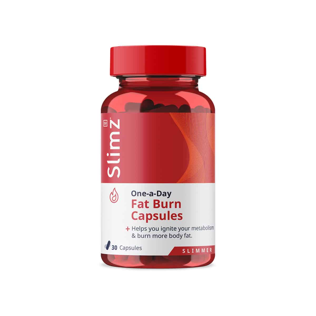 Slimz Slimmer One-A-Day Fat Burn Capsules - 30 Caps
