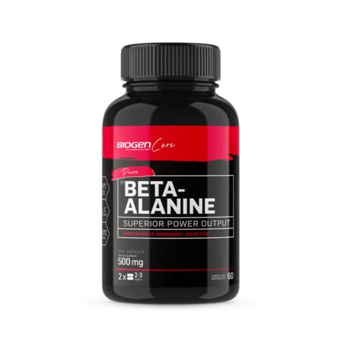 Biogen Pure Beta Alanine 500mg - 60 Caps
