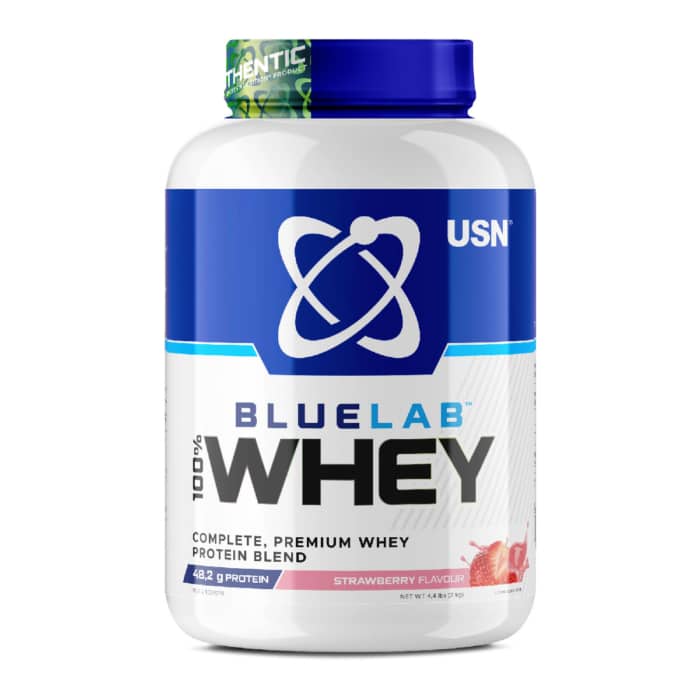 USN Blue Lab 100% Whey Protein Strawberry- 2kg