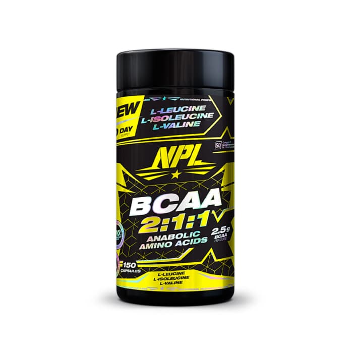 NPL BCAA 2:1:1 Amino Acids - 150 Caps