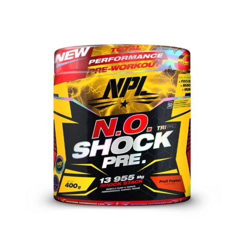 NPL N.O Shock Pre-Workout Fruit Fusion - 400g