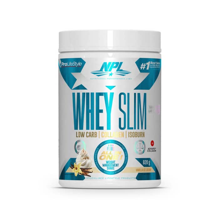 NPL Whey Slim Vanilla Ice Cream - 820g