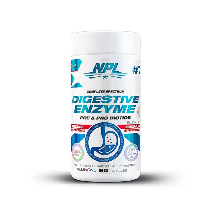 NPL Complete Spectrum Digestive Enzymes - 60 Caps