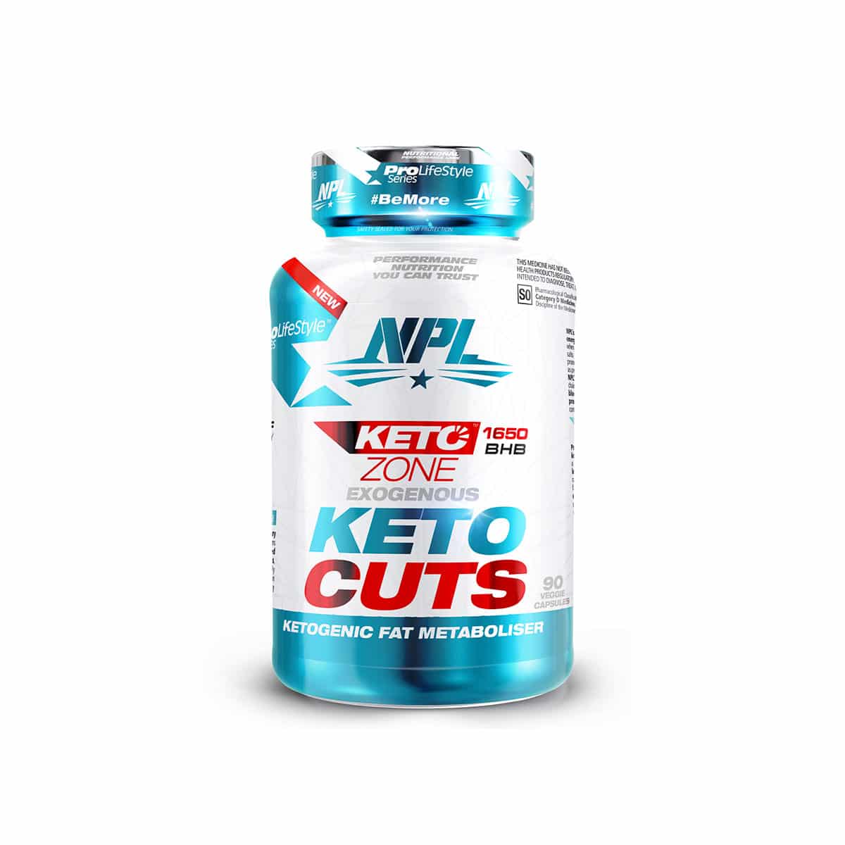 NPL Keto Cuts - 90 Vegecaps