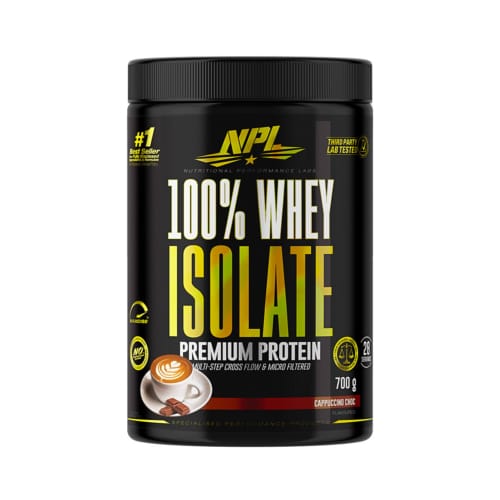 NPL 100% Whey Protein Isolate Cappuccino Choc - 700g