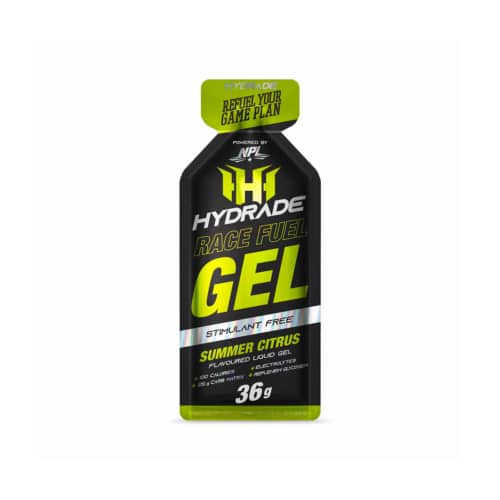 NPL Hydrade Race Fuel Energy Gel Stim-Free Citrus - 36g