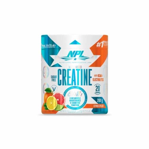 NPL Creatine with BCAA Electrolytes Citrus - 200g