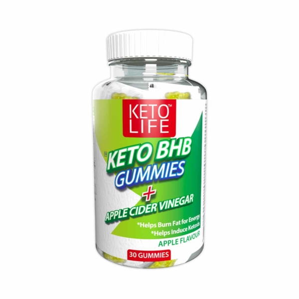 Keto Life Keto Bhb Gummies with Apple Cider Vinegar - 30 Gummies