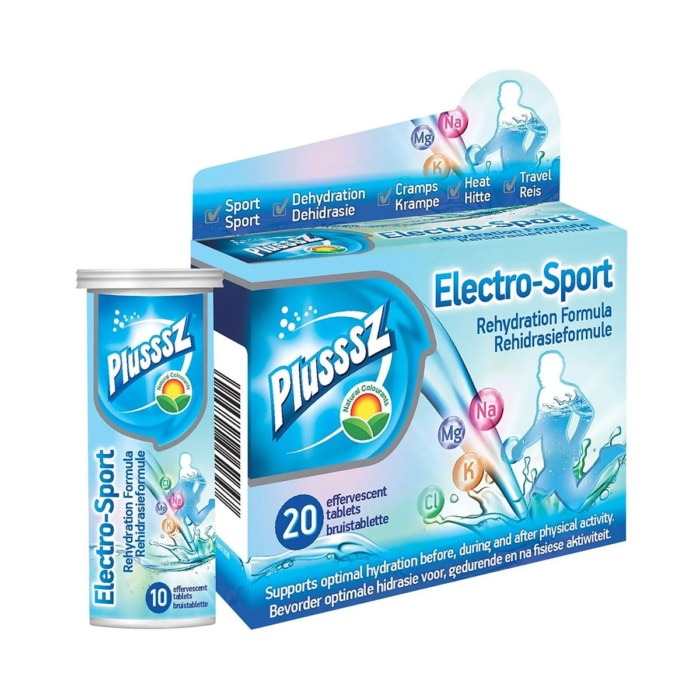 Activo Plusssz Electro Sport Fizzy - 20 Tabs