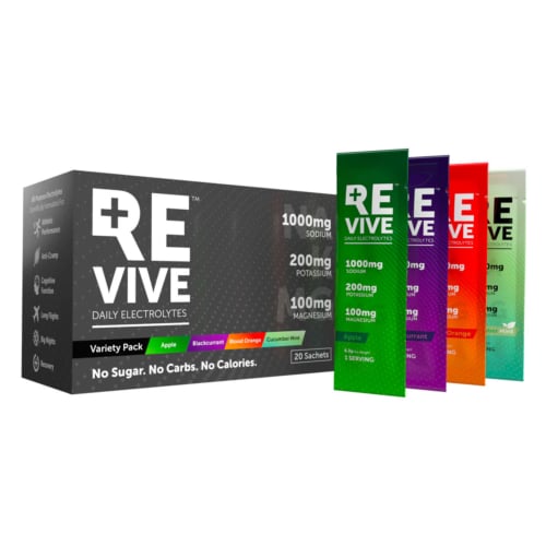 REVIVE Daily Electrolytes Variety Pack Mix 2 - 20 Sachets
