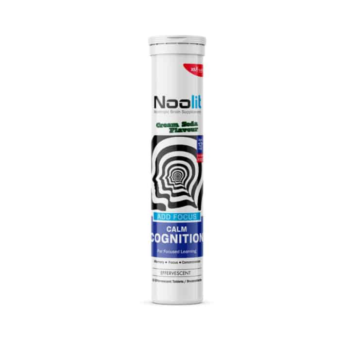 Noolit Calm Cognition Fizzy Cream Soda - 10 Tabs