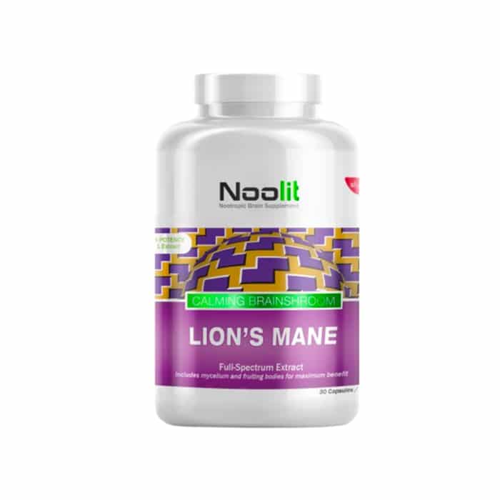 Noolit Lions Mane Stress Relief - 30 Caps