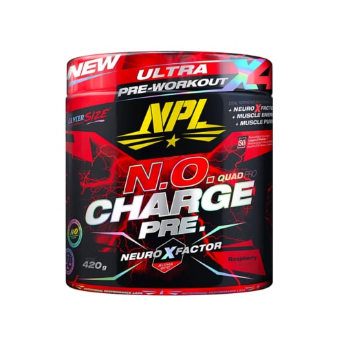 NPL N.O Charge Pre-Workout Raspberry - 420g