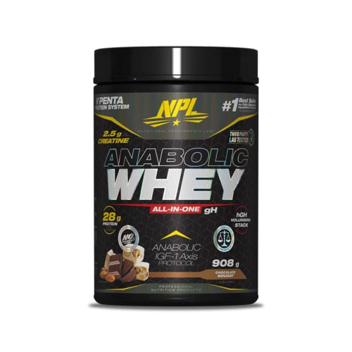 NPL Anabolic Whey Protein Chocolate - 908g