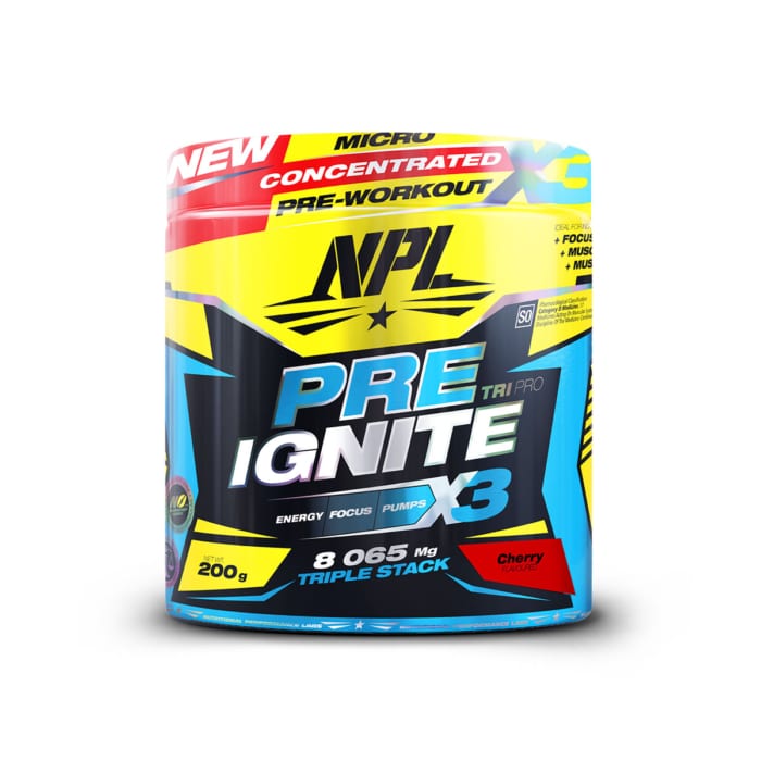 NPL Pre Ignite Pre-Workout Cherry - 200g