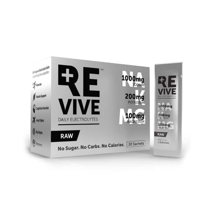 Revive Raw Daily Electrolytes Unflavoured - 30 Sachets