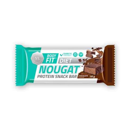 Youthful Living Body Fit Nougat Protein Snack Bar Chocolate - 50g