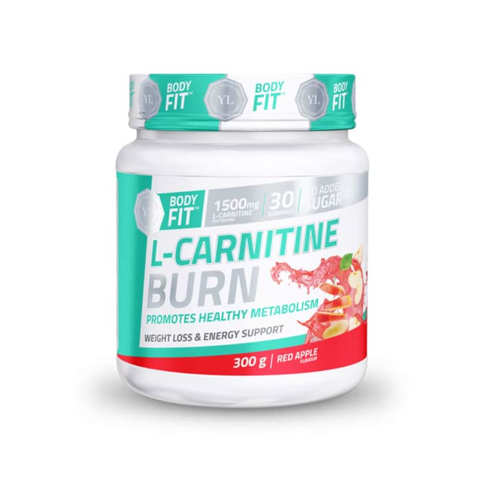 Youthful Living L-Carnitine Burn Powder Red Apple - 300g