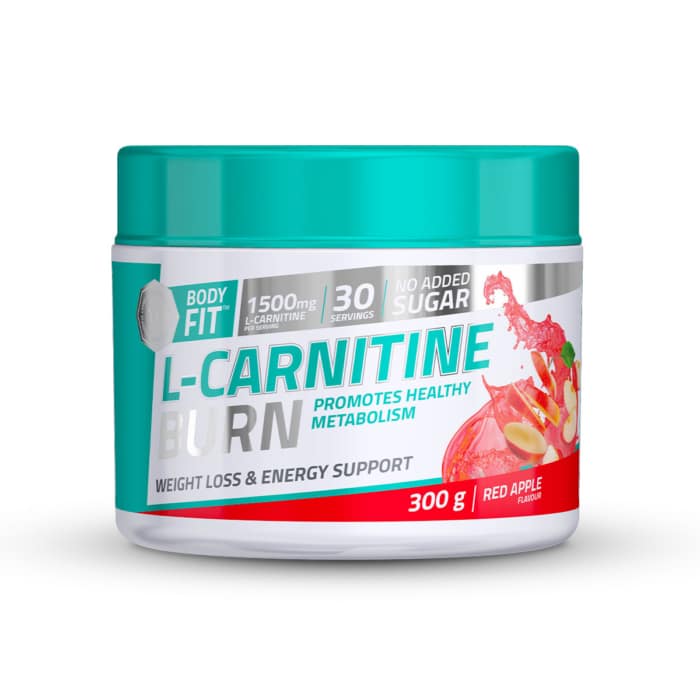Youthful Living Body Fit L-Carnitine Drink Red Apple - 300g