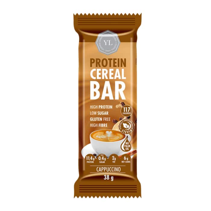 Youthful Living Protein Cereal Bar Cappuccino - 38g