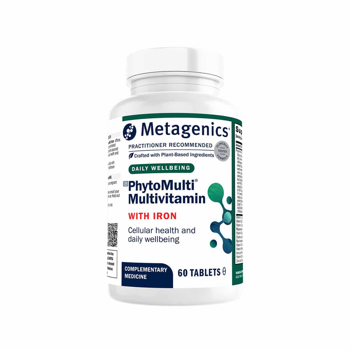 Metagenics PhytoMulti Multivitamin With Iron - 60 Tabs