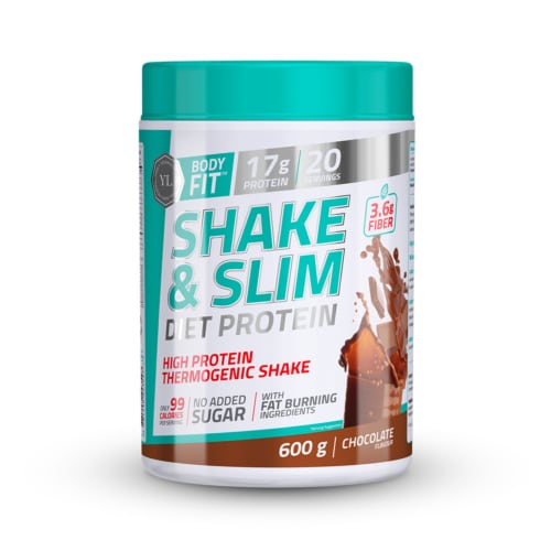 YL Body Fit Shake & Slim Diet Protein Chocolate - 600g