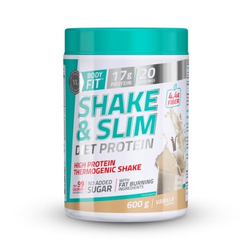 YL Body Fit Shake & Slim Diet Protein Vanilla - 600g