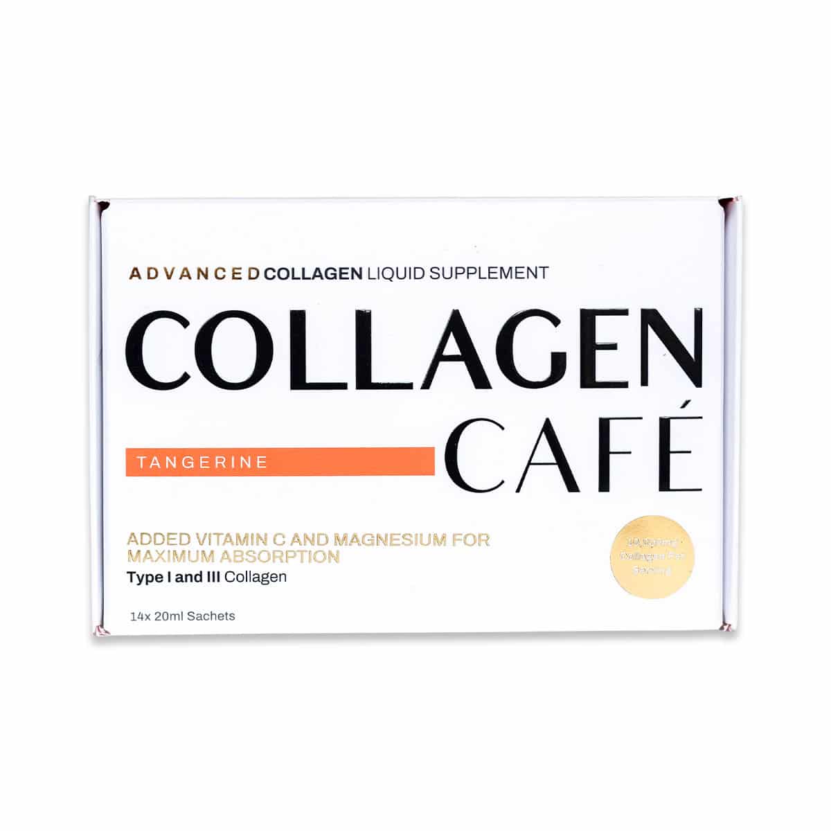781159870088 liquid collagen supplement tangerine 14 day pack