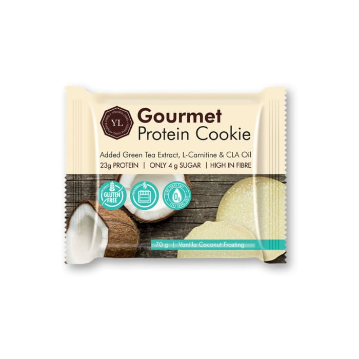 Youthful Living Gourmet Protein Cookie Vanilla Coconut Frosting - 70g