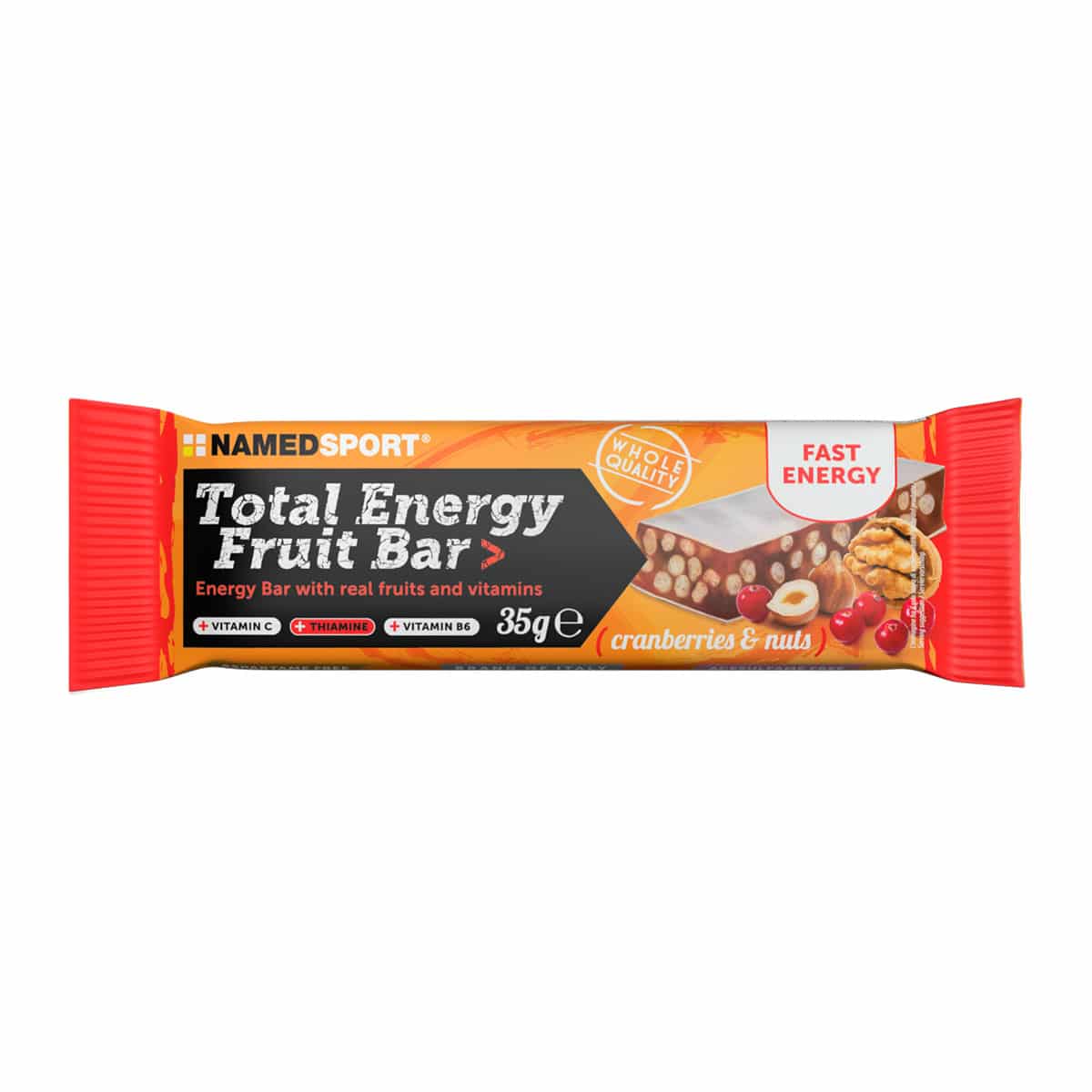 Total Energy Fruit Bar Cranberry & Nuts - 35g