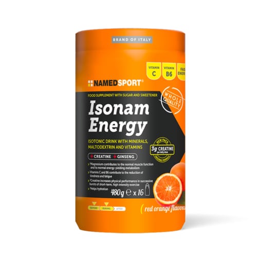 NamedSport Isotonic Energy Drink Red Orange - 480g
