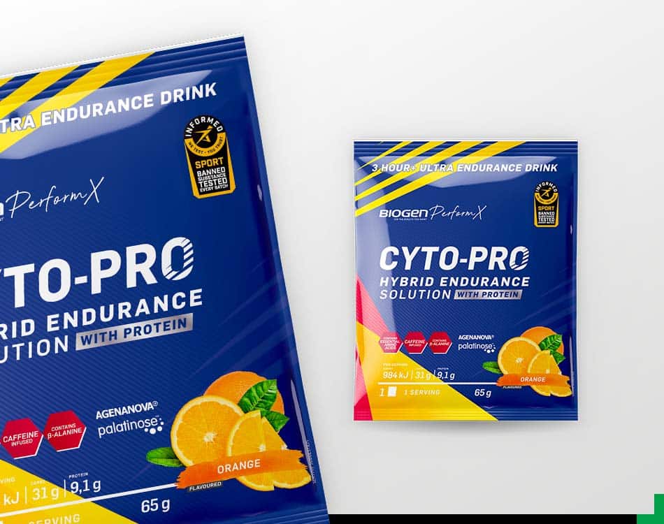 Biogen launches Cyto-Pro sachets to make endurance fuelling simpler