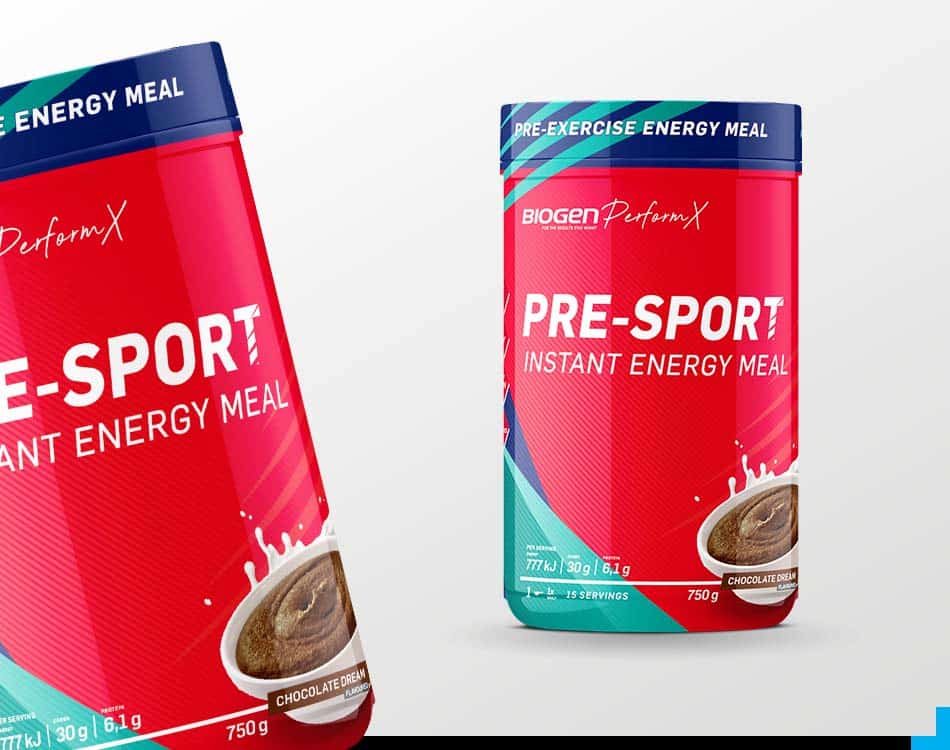 Biogen launches Pre-Sport Instant Energy Meal