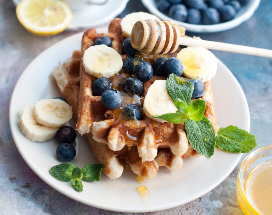 Breakfast-Banana-Waffle