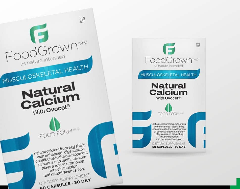 FoodGrown launches Natural Calcium with Ovocet®