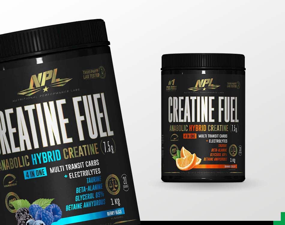 New look NPL Creatine Fuel added to Series Black range