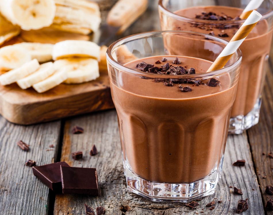 Superfood choc nut smoothie