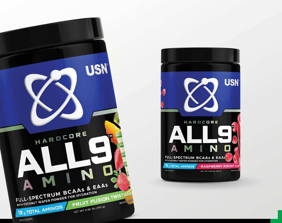 USN All9 Amino gets a Hardcore makeover