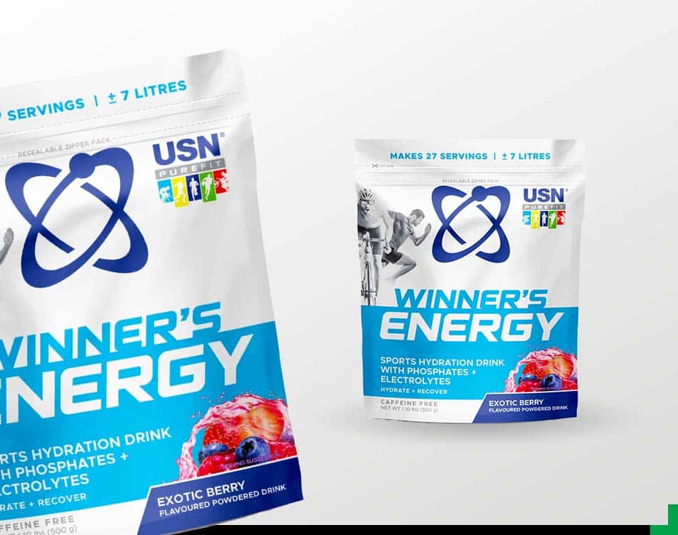 USN Winner’s Energy now in refreshing Berry Cooler flavour