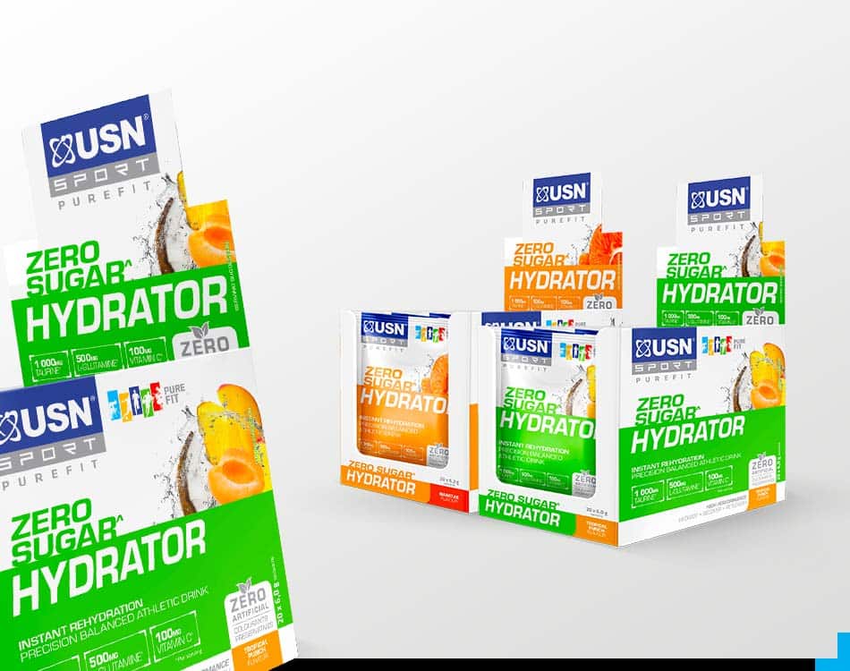 USN adds 2 new flavours to Zero Sugar Hydrator range