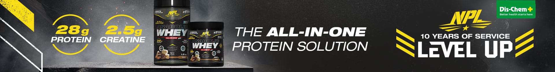 Anabolic Whey All-In-One Protein July 2025