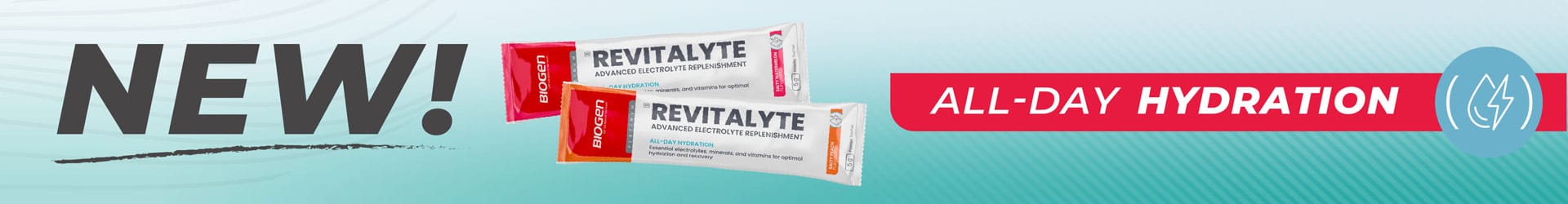 New Biogen Revitalyte for All-Day Hydration