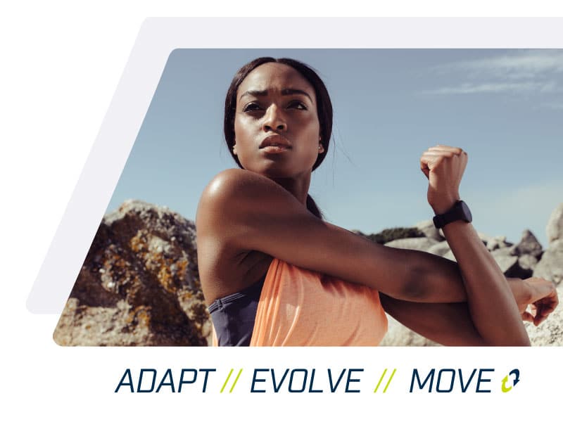 Evox Adapt, Evolve, Move Banner Mobile