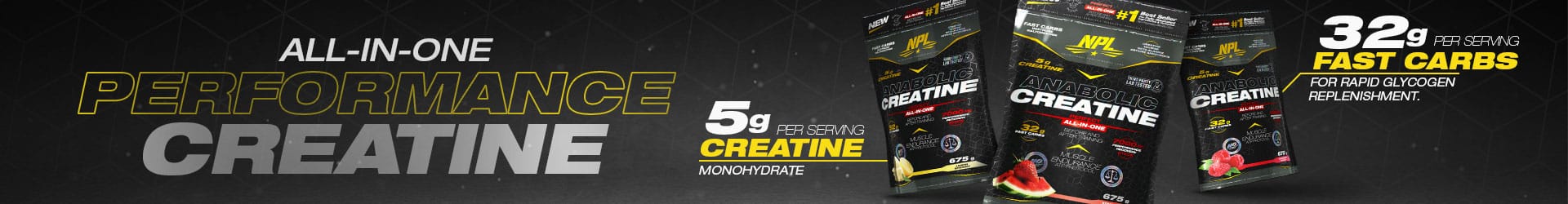NPL All-In-One Performance Creatine