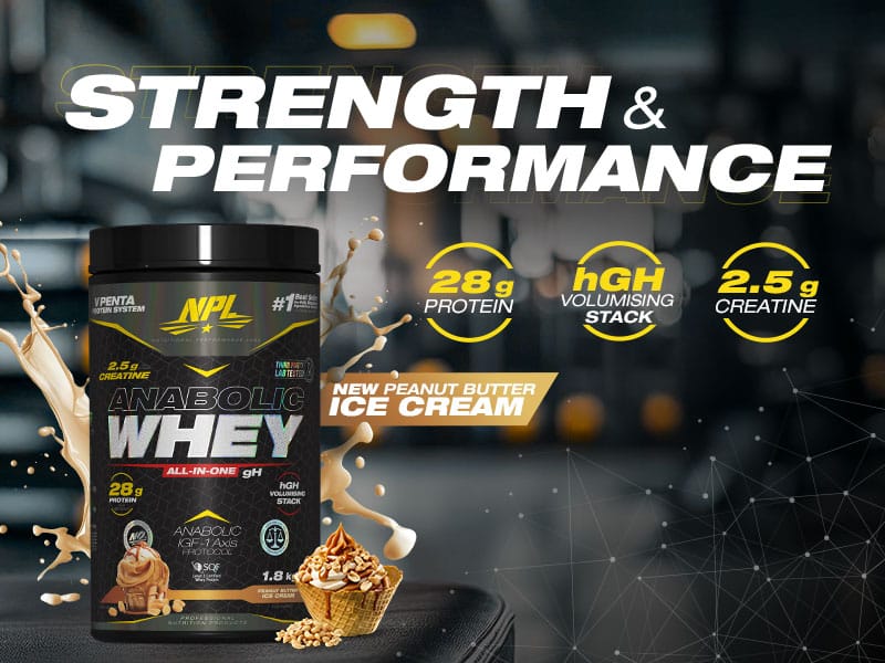 NPL Anabolic Whey Strength & Performance Mobile
