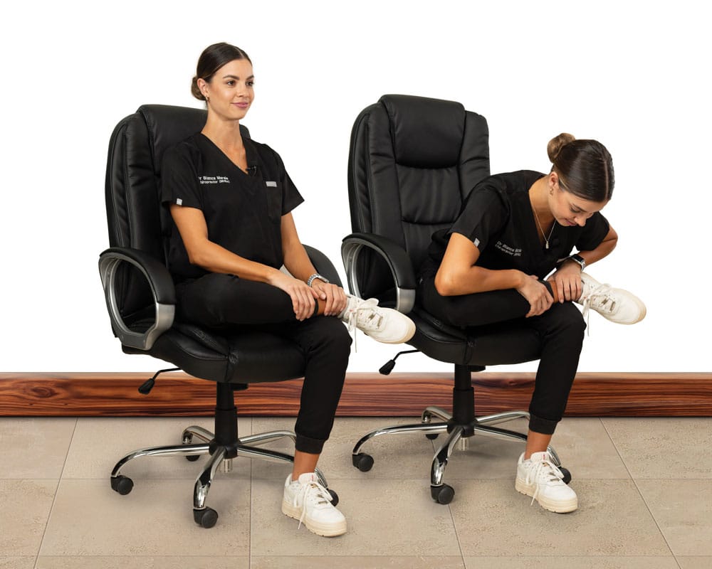 Desk workouts to target that tech neck